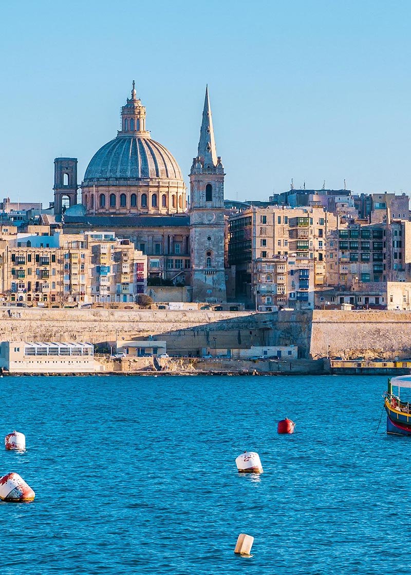Séjour linguistique Malte au climat méditerranéen
