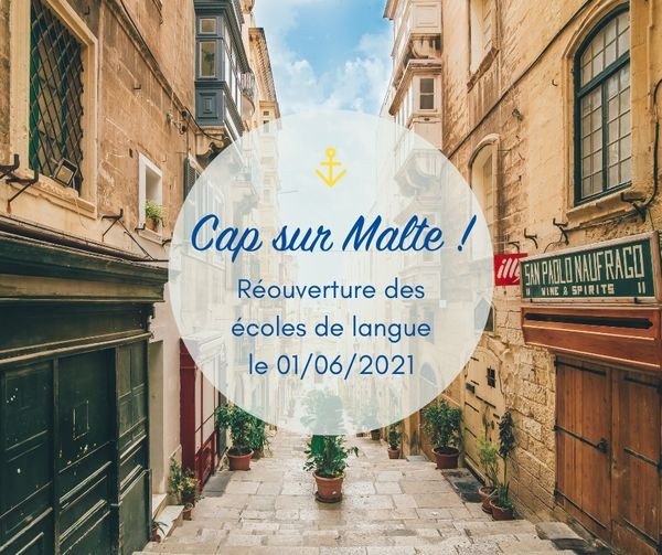 Recevez jusqu'à € 300 de chèques langues pour un séjour linguistique à Malte cet été